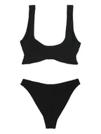 Hunza G Black Nylon Bikini