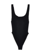 Hunza G Black Polyamide One-Piece Swimsuit