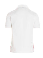 Thom Browne White Cotton Polo Shirt