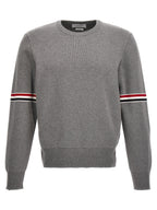 Thom Browne Gray Cotton Cardigan