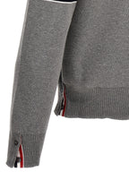 Thom Browne Gray Cotton Cardigan