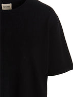 Khaite Black Cotton T-Shirt