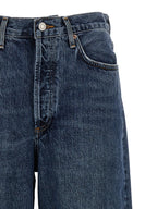 Agolde Blue Cotton Jeans Denim
