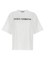 Dolce & Gabbana White Cotton T-Shirt