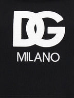 Dolce & Gabbana Black Cotton Hoodie