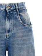 Maison Margiela Blue Cotton Straight-Leg Jeans