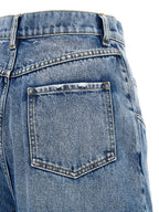 Maison Margiela Blue Cotton Straight-Leg Jeans
