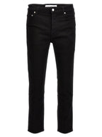 Department 5 Black Cotton Skinny Jeans