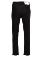 Department 5 Black Cotton Skinny Jeans