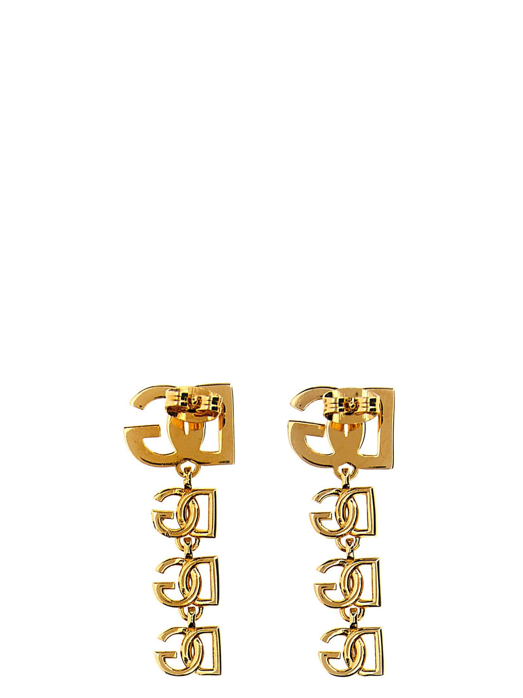 Gold Brass Earrings