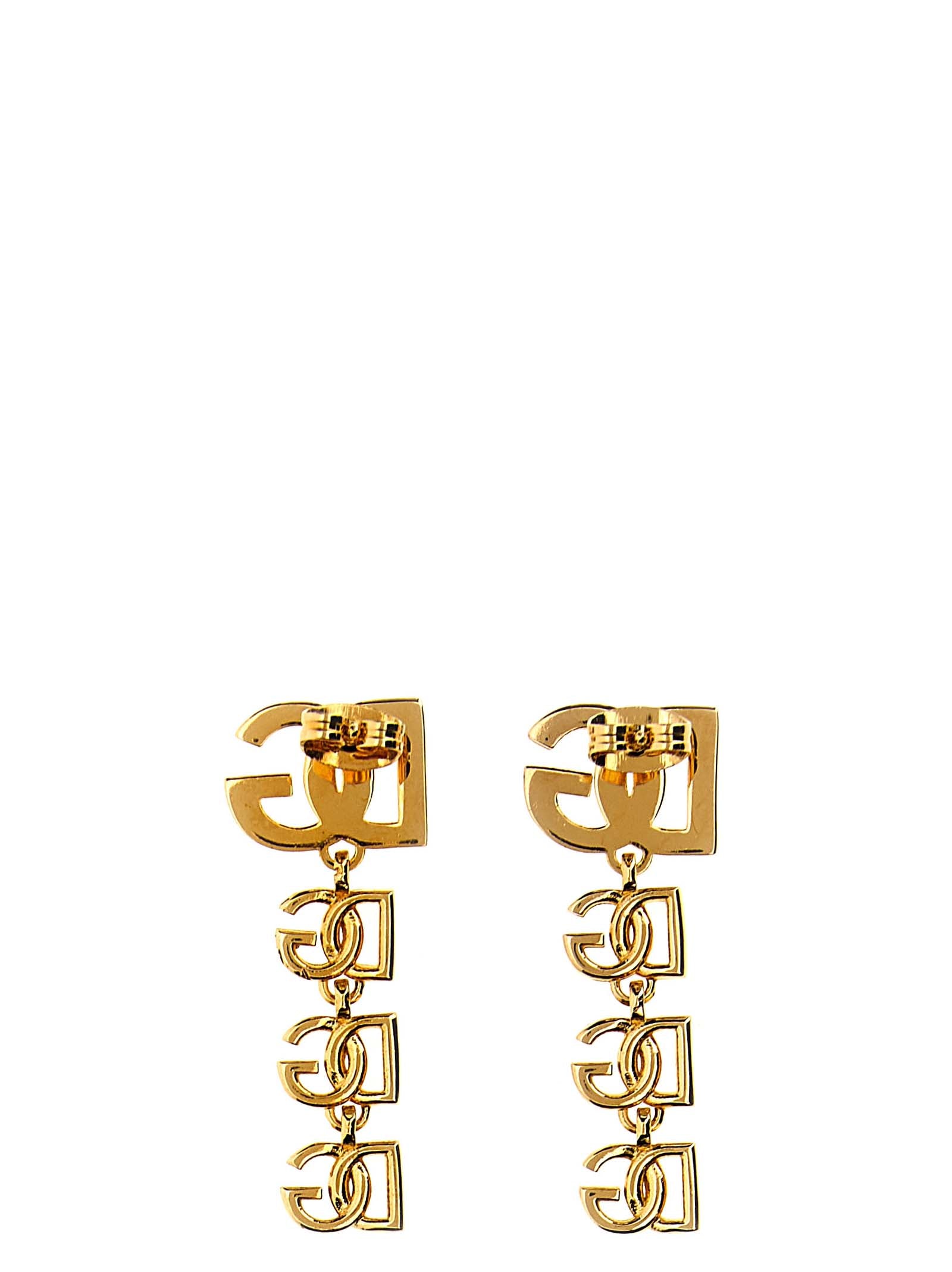 Gold Brass Earrings