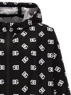 Dolce & Gabbana Bicolor Polyester Shell Jacket