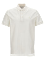 White Cotton Polo Shirt