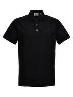 Black Cotton Polo Shirt