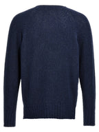 MA'RY'YA Blue Cotton Cardigan