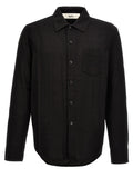 SÉFR Black Cotton Blouse