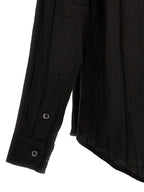 SÉFR Black Cotton Blouse