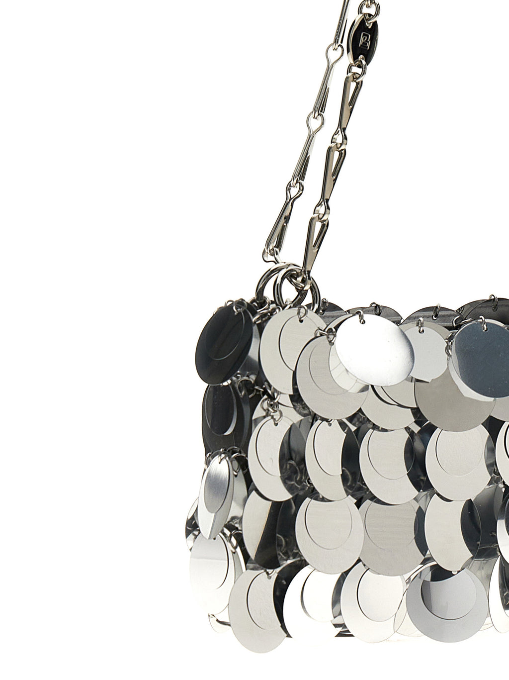 Silver Brass Shoulder Bag