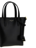 Black Calfskin Tote Bag