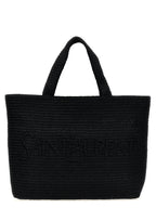 Black Viscose Tote Bag