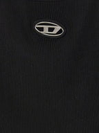 Diesel Black Viscose Cardigan