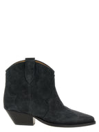 Isabel Marant Black Calfskin Chelsea Boots