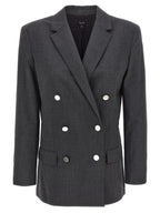 Theory Gray Wool Blazer
