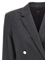 Theory Gray Wool Blazer