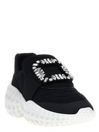 Roger Vivier Bicolor Polyethylene Athletic Sneakers