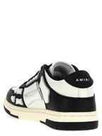 Amiri Bicolor Leather Low Top Sneakers
