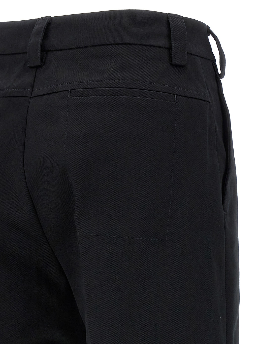THELATEST Black Cotton Casual Pants