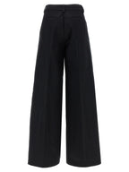 THELATEST Black Cotton Casual Pants