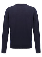 JOHN SMEDLEY Blue Wool Cardigan