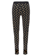 Marine Serre Black Polyamide Leggings