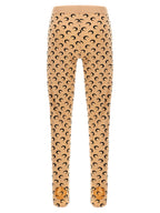 Marine Serre Beige Polyamide Leggings
