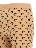 Marine Serre Beige Polyamide Leggings