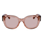 Transparente Azetat-Sonnenbrille