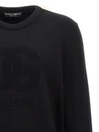 Dolce & Gabbana Black Virgin Wool Cardigan
