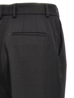 Dolce & Gabbana Black Virgin Wool Dress Pants