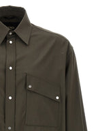 Fendi Bicolor Wool Blouse