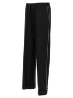 Dolce & Gabbana Black Virgin Wool Casual Pants