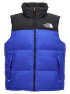 The North Face Blue Nylon Sleeveless Jacket