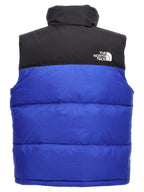 The North Face Blue Nylon Sleeveless Jacket