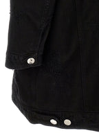 Dolce & Gabbana Black Cotton Denim Jacket