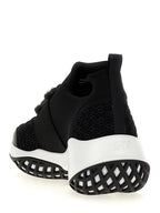 Roger Vivier Black Polyester Athletic Sneakers
