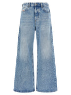 Diesel Blue Cotton Jeans Denim