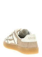 Amiri Beige Cowhide Sneakers