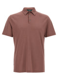 ZANONE Brown Cotton Polo Shirt