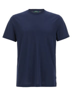 ZANONE Blue Cotton T-Shirt
