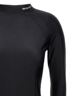T BY ALEXANDER WANG Black Nylon Midi Dress